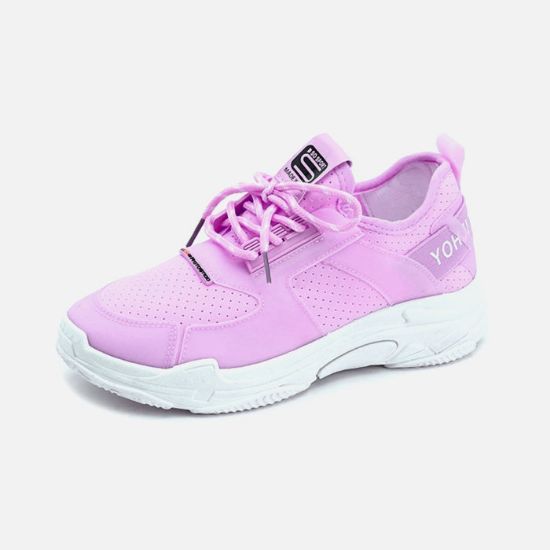 Picture of Running Shoes For Women Stylish Lace