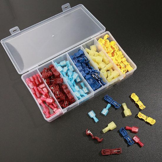 Picture of 10PCS Electrical Wire Connectors Quick Terminals Crimp